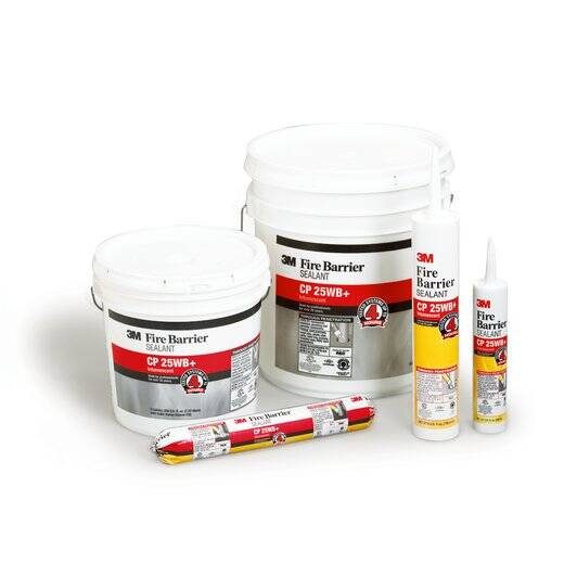3M Fire Barrier Sealant CP 25WB+ product range
