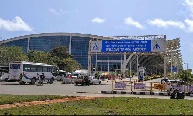 Goa Airport terminal building